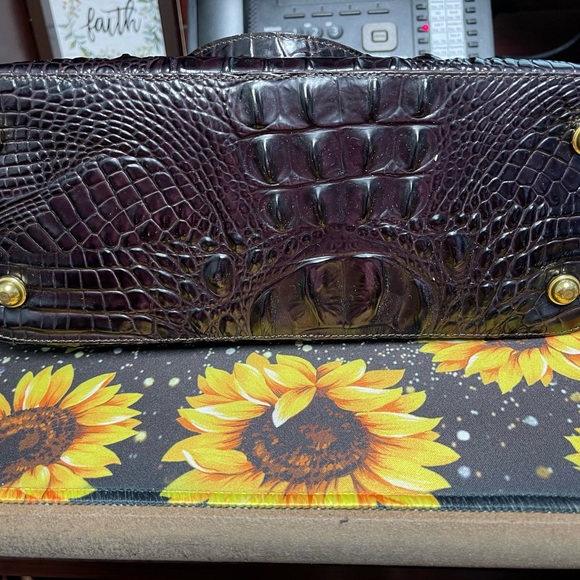 BRAHMIN Satchel Purse EUC - Picture 3 of 5